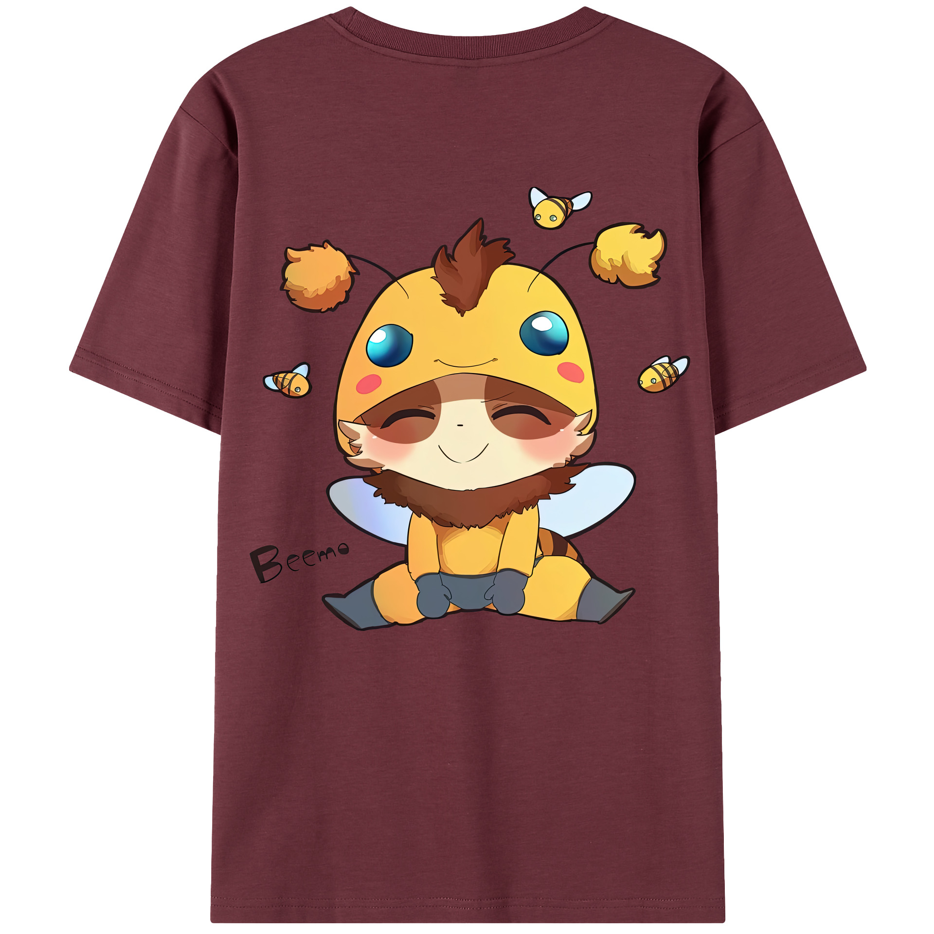 リーグ・オブ・レジェンド League of Legends LOL 綿100％半袖Tシャツ（背面プリント）